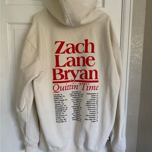 Zach Brian 2024 tour hoodie.
